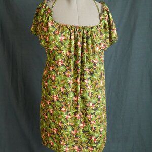 floral print dress size 3x